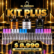 Kit Plus – Insumos para Elaborar y Vender Perfumes