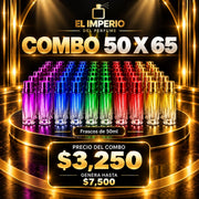 Combo 50×65 – 50 Perfumes de 50 ml para Emprender