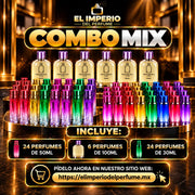 Combo MIX – 54 Perfumes de 30, 50 y 100 ml
