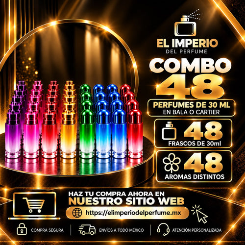 Combo 48 – 48 Perfumes de 30 ml