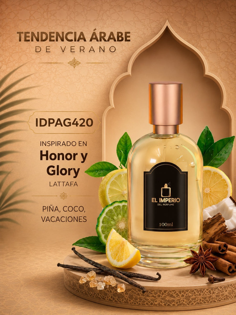 IDPAG420 – Inspirado en Honor y glory – Lattafa