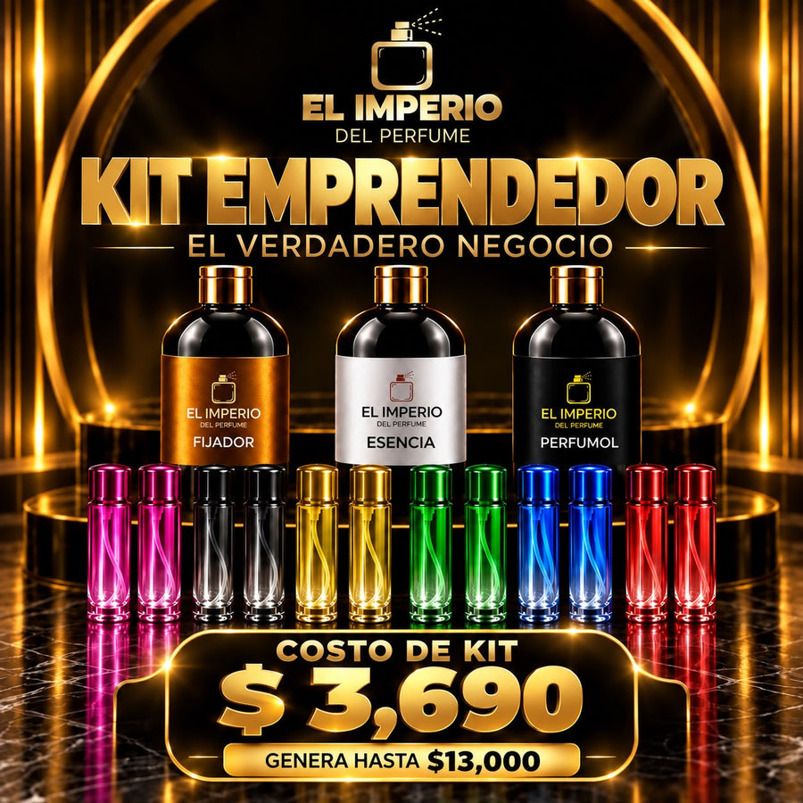 Kit Emprendedor – Insumos para Hacer y Vender Perfumes