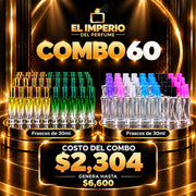 Combo 60 – 60 Perfumes de 30 ml