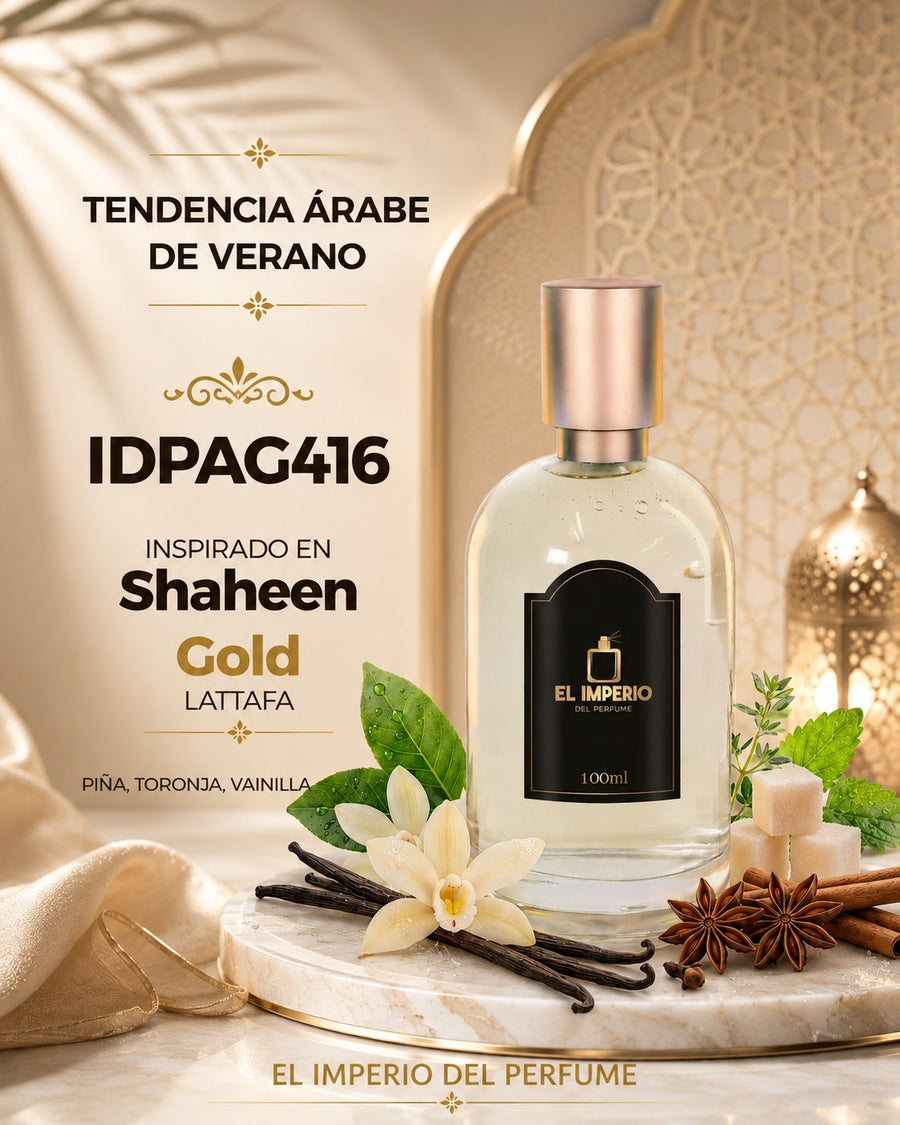 IDPAG416 – Inspirado en Shaheen gold – Lattafa