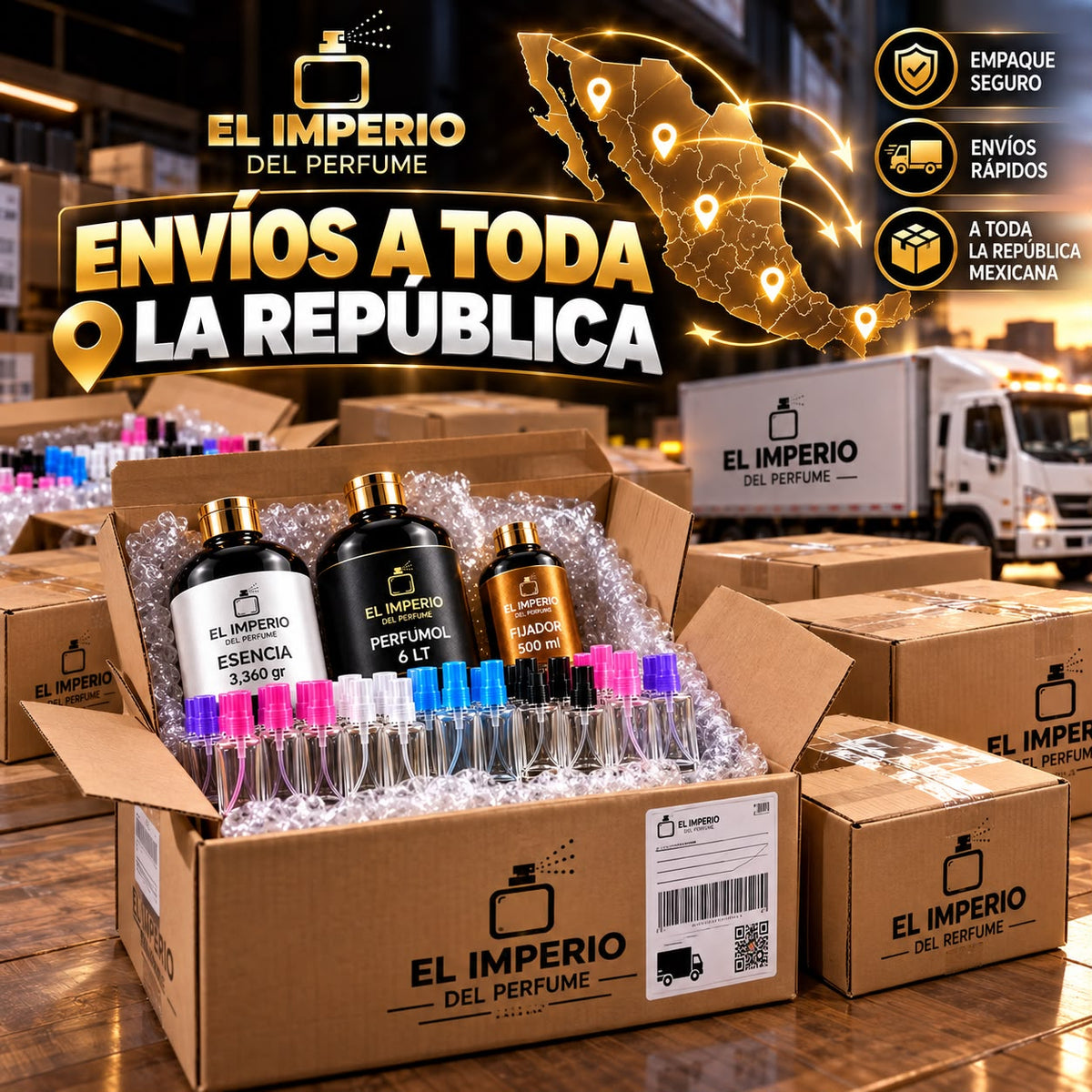 Kit Plus – Insumos para Elaborar y Vender Perfumes