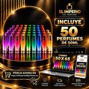 Combo 50×65 – 50 Perfumes de 50 ml para Emprender