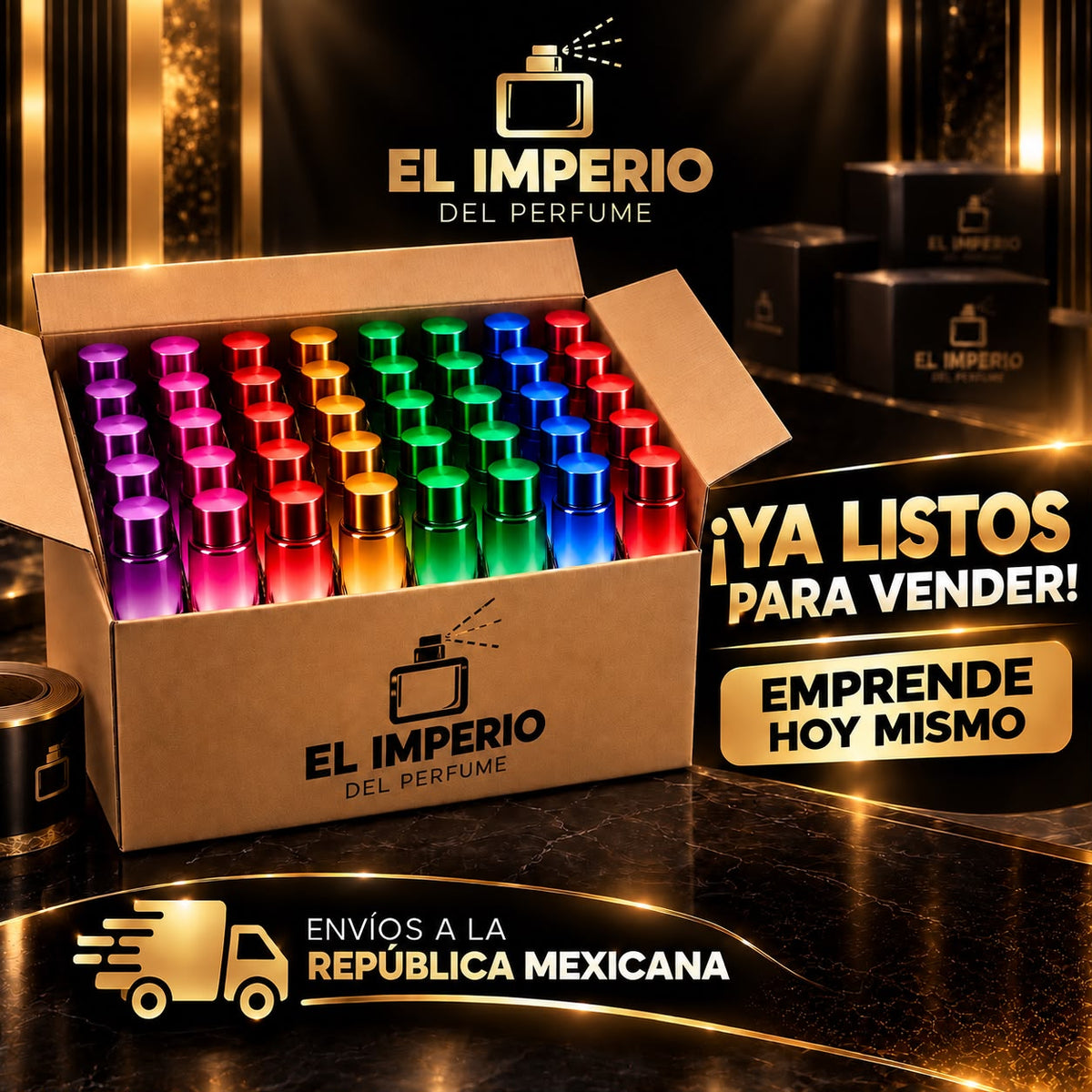 Combo 50×65 – 50 Perfumes de 50 ml para Emprender