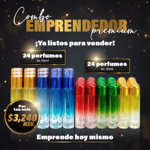 Combo Emprendedor Premium – 48 Perfumes Mixtos