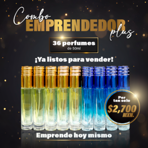 Combo Emprendedor Plus – 36 Perfumes de 50 ml